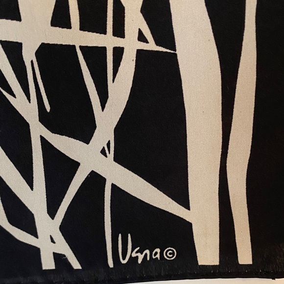 1970’s Minimalist Scarf by Vana - Picture 2 of 6